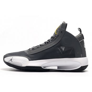 2019 Air Jordan 34 XXXIV Cool Grey White-Black Shoes